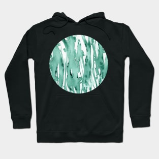 Small worlds, lying in the grass  (circle) Hoodie